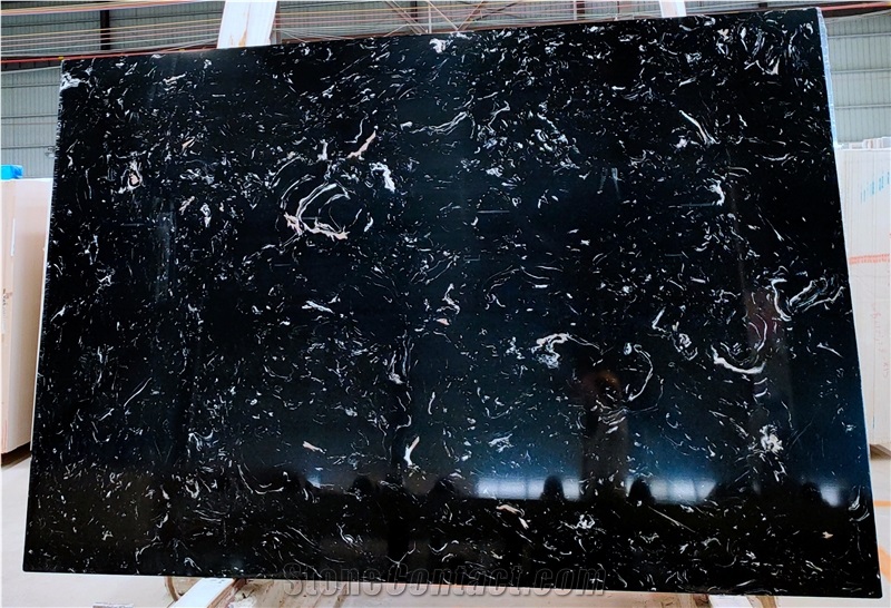 Black Silver Dragon Marble Polished Slabs  Tiles