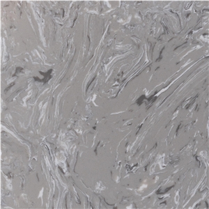 Dora Grey Cloud Artificial Marble Slabs
