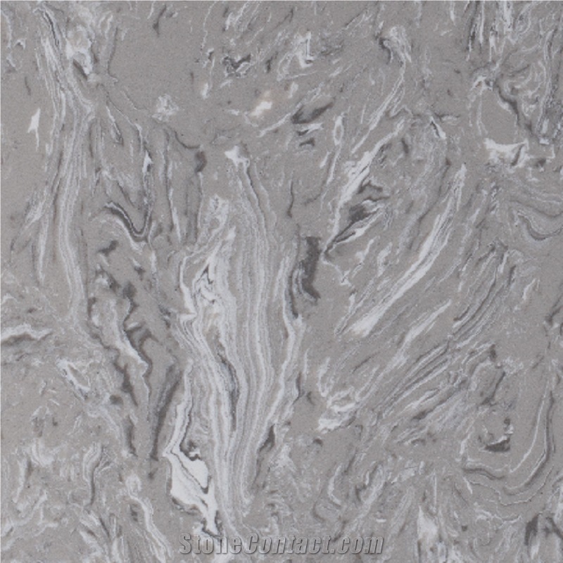 Grey Color Series Artificial Marble Engineered Stone Slabs