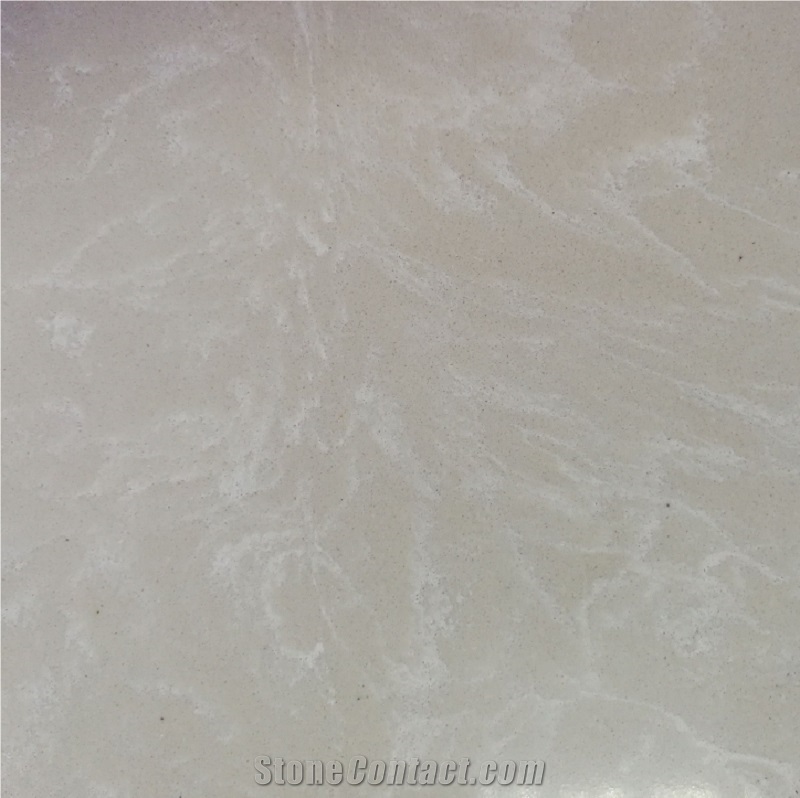 Honed Surface Artificial Marble Walling For Market Project
