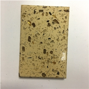 Red Quartz Artificial Quartz Stone Solid Surface
