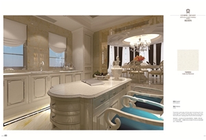 Solid Surface Artificial Quartz Kitchen Countertop