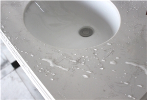 Solid Surface Artificial Quartz Kitchen Countertop