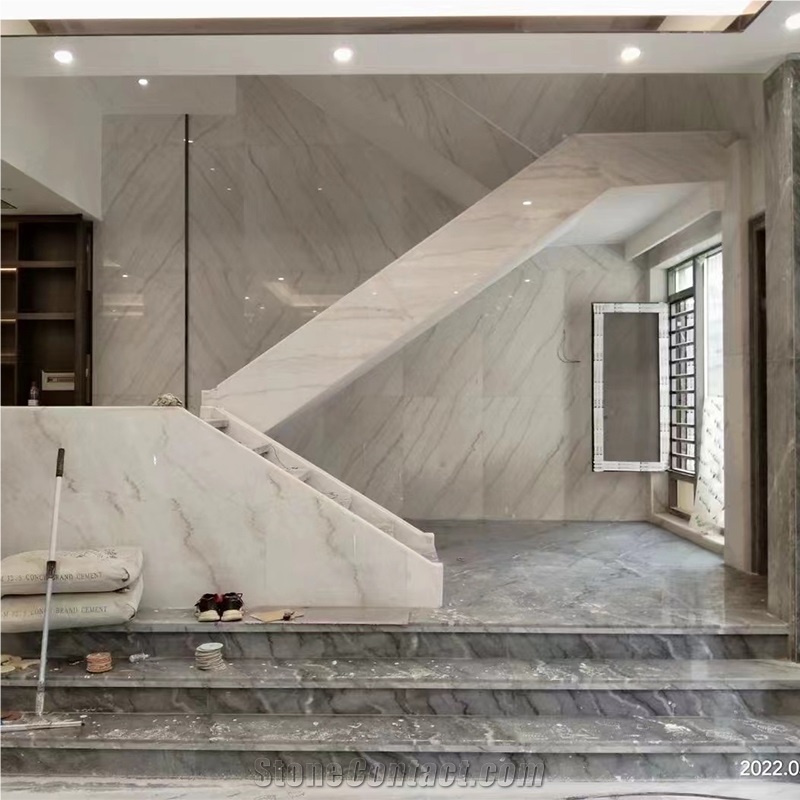 Guangxi White Marble Stone Stairs