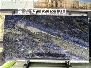 Africa Blue Sodalite High Quality Polished Marble Slab