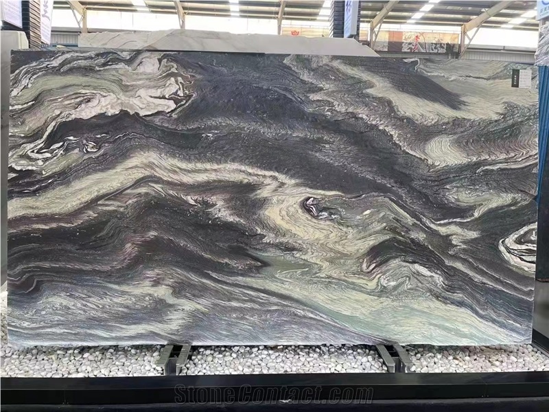Italy Marble Rosso Luana Slab French Pattern