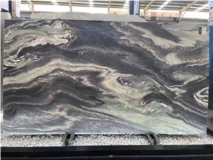 Italy Marble Rosso Luana Slab French Pattern