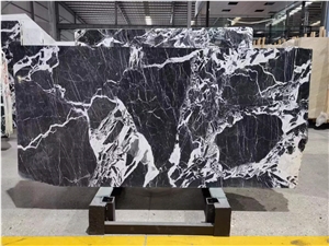 Napoleon Black Marble Luxury France Marble Slab Tile