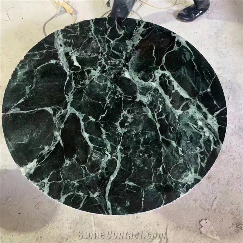Prada Green Marble Polished Big Slab Wall Tile