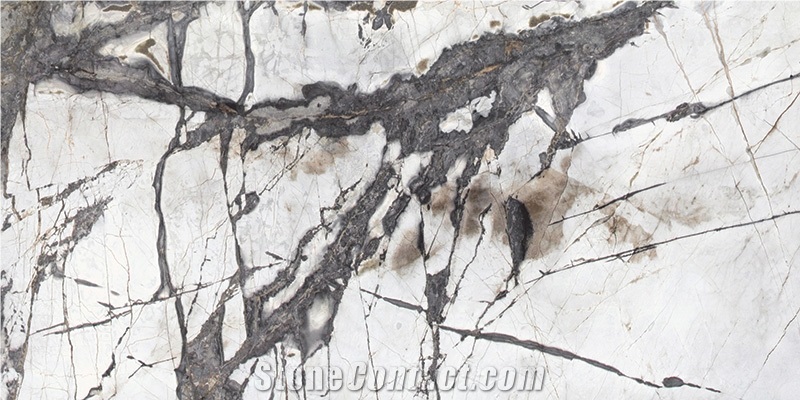 Invisible Grey Marble Tiles & Slabs