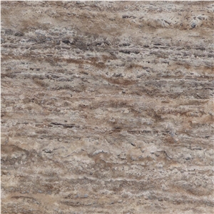 Titanium Silver Veincut Travertine Slabs, Tiles