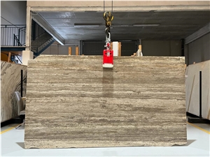 Silver Travertine Slabs VC