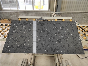 Hot Sell Black Calacatta Quartz Slabs