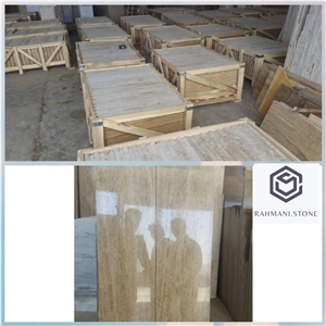 Light Beige Travertine Blocks