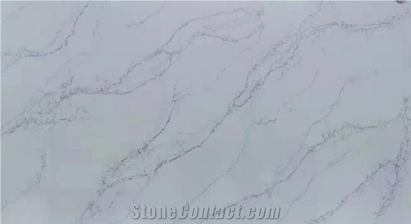 Calacatta Quartz Stone High Quality Slabs & Tiles