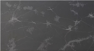 New Calacatta Black Quartz Stone High Quality Slabs & Tiles