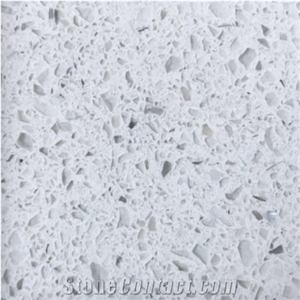 Quartz Stone Crystal White Stone Slab