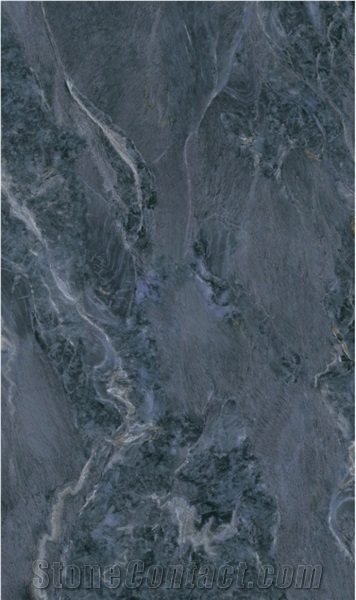 Sintered Stone Slabs Blue Danube Infinity Cotinuous Pattern