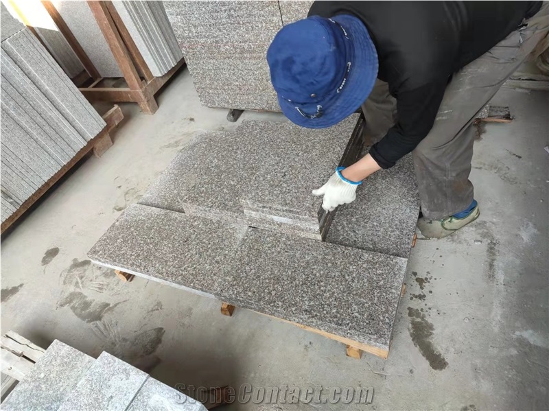 Luoyuan G664 Granite Flamed Tiles 300 * 600 * 20MM