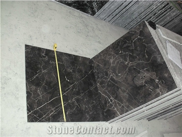 Black Marble Nero Marquina Cut To Size Flooring Tiles