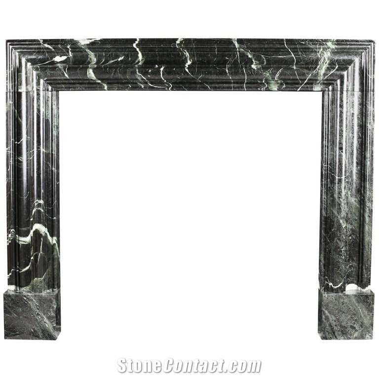 Hand Carved  Stone  Column Marble  Fireplace Surround
