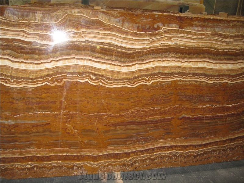 Onyx Stone Red Color Natural Slabs Onyx Stone