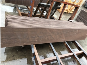 Purple Wenge Sandstone Staircase Tiles