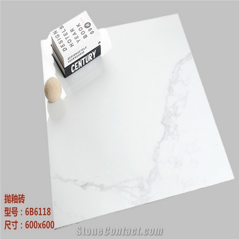 Super White Ceramic Tile Wall Tile Flooring