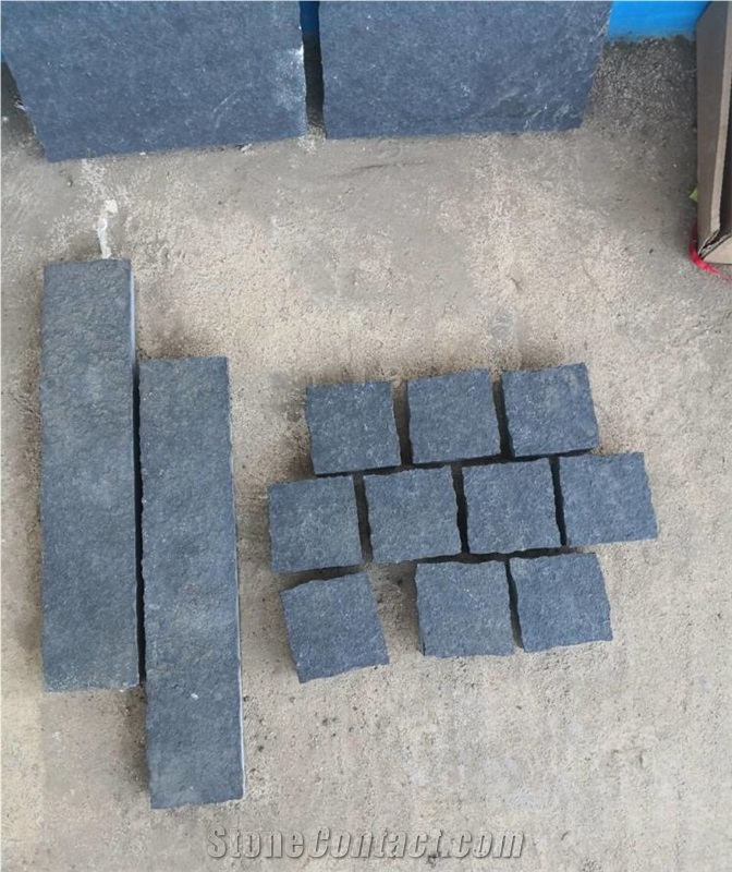 Cheap Vietnam Black Granite Slabs Used For Walls And Stairs