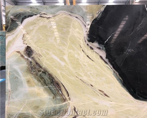 Chinese Green Marble Slabs Dreaming Green Wizard Of Oz Verde