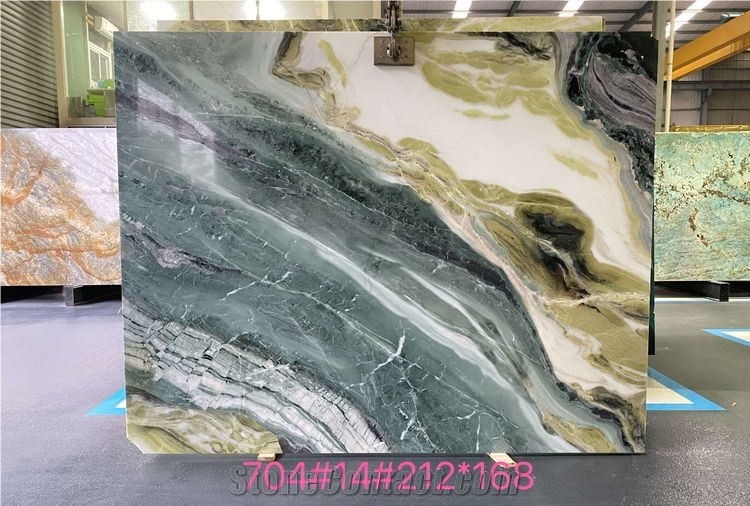 Chinese Green Marble Slabs Dreaming Green Wizard Of Oz Verde