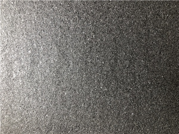 New Chinese Black Granite Polished And Flamed Slabs
