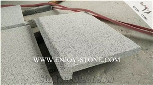 Flamed Rebated Bullnose G603 Sesame White/Padang White Pool Coping
