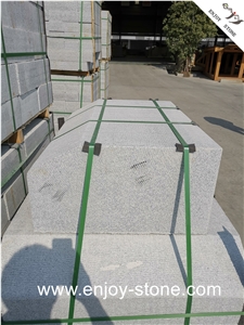 Irregular Sesame White/Padang White G603 Curb Stone