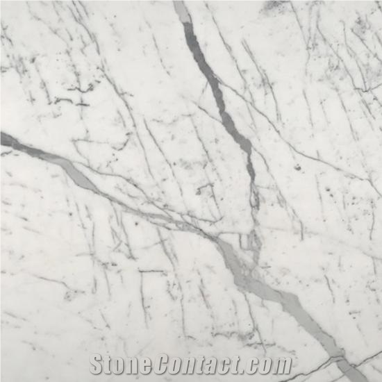 Italy Statuario Natural Marble Stone Slabs