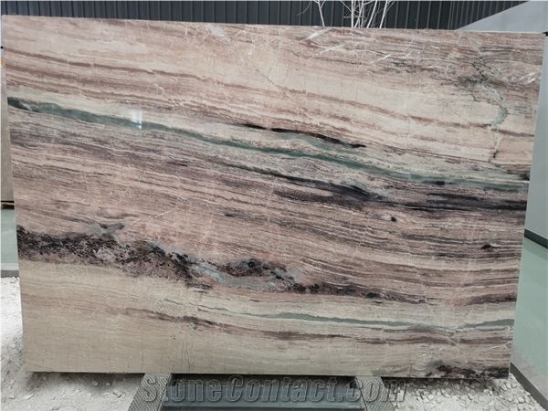 Colorful Niagara Slab Quartzite Special Vein Background Use
