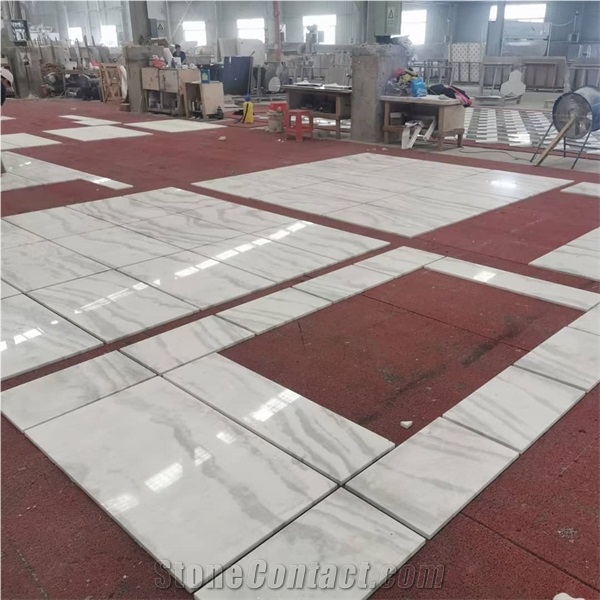 Morden White Marble Flooring Tiles Wall Cladding Pattern