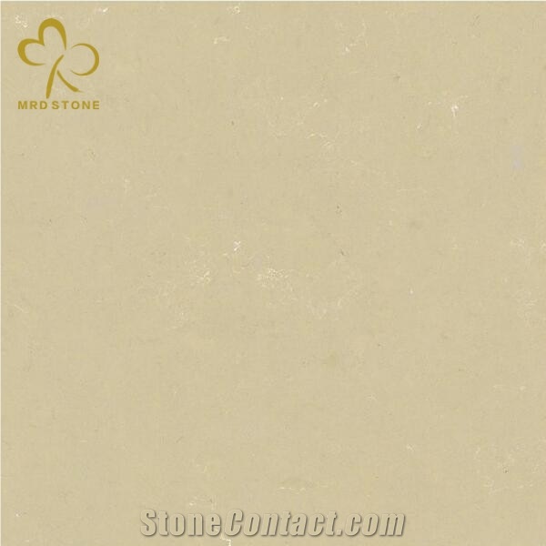 Natural Marble Look Beige Artificial Stone For Kitchen