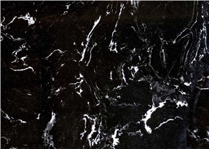 Black Rose Ultra Fine Powder Artificial Marble Slab