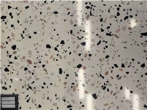 Coco White Engineered Stone Customized Slab