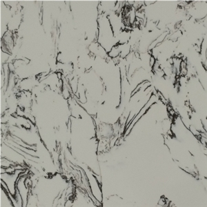 Engineered Stone Tianshan Brown Polished Slab