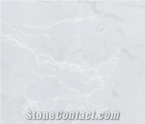 High Quality Glacier White Artificial Marble Polished Quartz