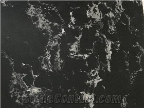 Reliable Quality New Black Rosa Artificial Marble Slab
