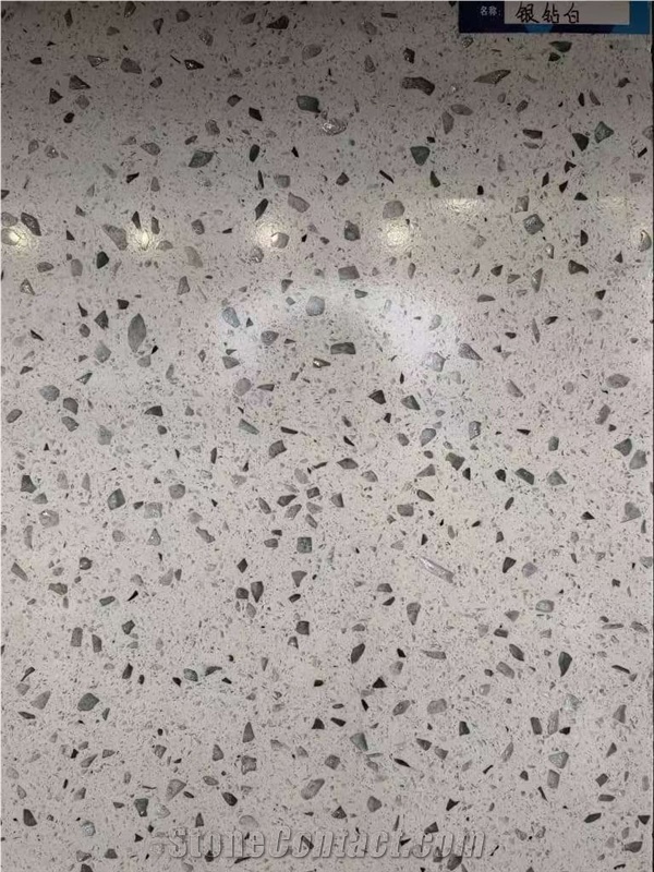 Selling Well Engineered Stone Galaxy White Slab