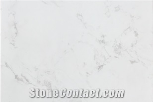 Volakas White With Ultrafine Power Artificial Marble Slab