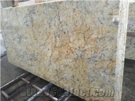 Brazil Origin Golden Crystal Big Slab Granite