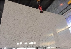Elegant Sharp USA Bethel White Granite Big Slab Granite