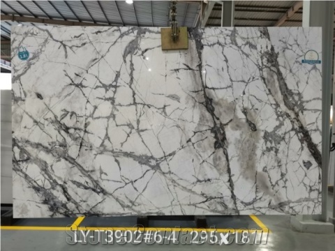 Good Quality Invisible Grey Factory Marble Slab
