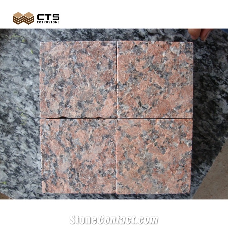 G562 Cubic Natural Granite For Outdoor Paving Stone Good