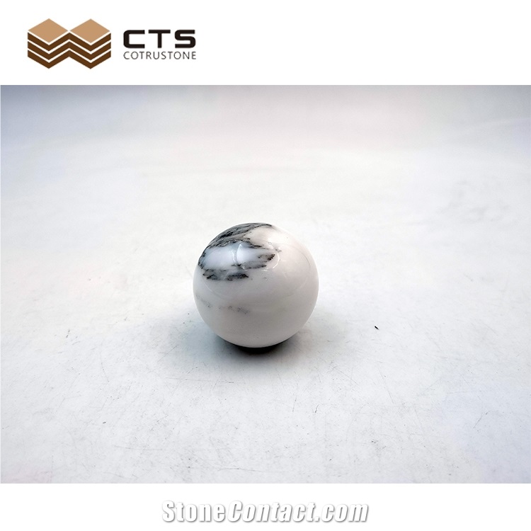 Home Decor Marble Products Small Hand Ball Ornamental Stone